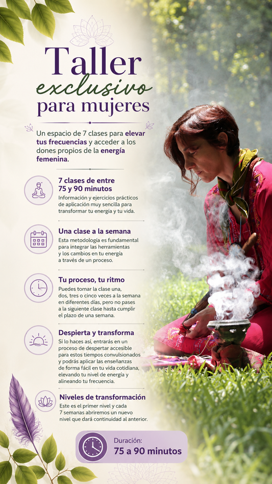 TALLER MUJERES DESPIERTAS NIVEL 01
